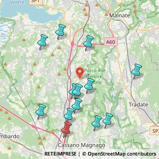 Mappa Piazza Libertà, 21040 Caronno Varesino VA, Italia (4.49538)