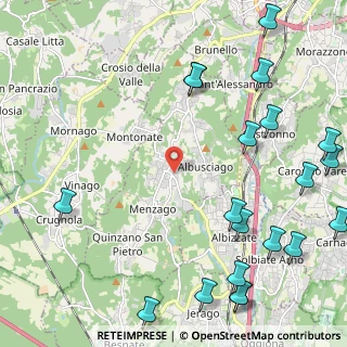 Mappa 21040 Sumirago VA, Italia (3.111)
