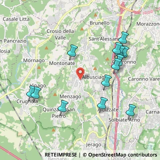 Mappa 21040 Sumirago VA, Italia (2.25385)