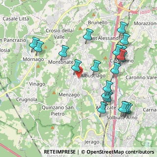 Mappa 21040 Sumirago VA, Italia (2.243)