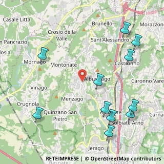 Mappa 21040 Sumirago VA, Italia (2.70091)
