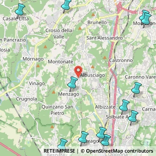 Mappa 21040 Sumirago VA, Italia (3.69333)