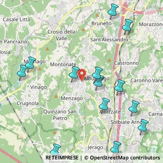 Mappa 21040 Sumirago VA, Italia (2.70154)