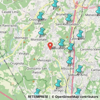 Mappa 21040 Sumirago VA, Italia (2.90077)