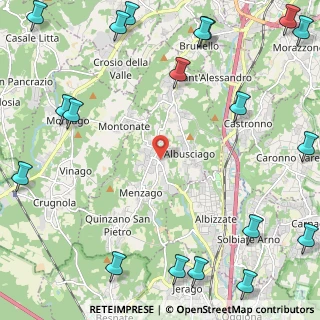Mappa 21040 Sumirago VA, Italia (3.54211)