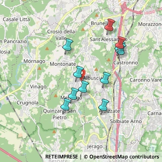 Mappa 21040 Sumirago VA, Italia (1.73818)