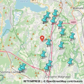 Mappa 21040 Sumirago VA, Italia (4.9025)