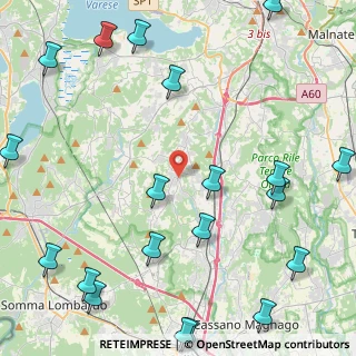 Mappa 21040 Sumirago VA, Italia (6.338)