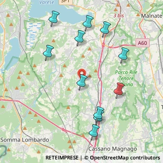 Mappa 21040 Sumirago VA, Italia (4.55455)