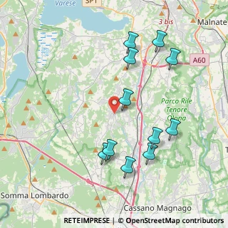Mappa 21040 Sumirago VA, Italia (4.09182)