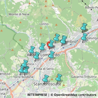 Mappa Via Mons. Piazzoli, 24022 Alzano Lombardo BG, Italia (2.085)