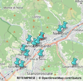 Mappa Via Mons. Piazzoli, 24022 Alzano Lombardo BG, Italia (1.985)