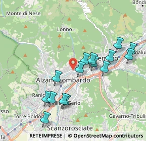 Mappa Via Mons. Piazzoli, 24022 Alzano Lombardo BG, Italia (1.888)