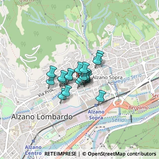 Mappa Via Mons. Piazzoli, 24022 Alzano Lombardo BG, Italia (0.216)