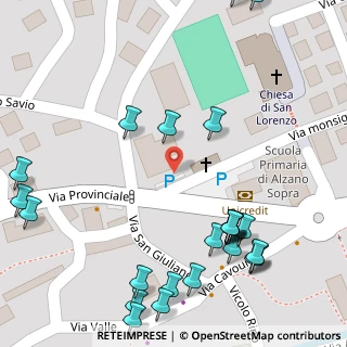 Mappa Via Mons. Piazzoli, 24022 Alzano Lombardo BG, Italia (0.088)