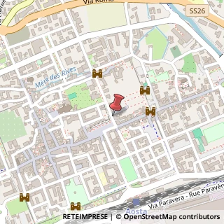 Mappa Rue Xavier de Maistre, 4, 11100 Aosta, Aosta (Valle d'Aosta)