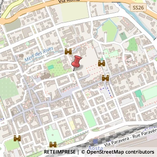 Mappa Rue Xavier de Maistre, 195, 11100 Aosta, Aosta (Valle d'Aosta)