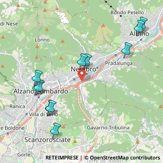 Mappa Via Raul Follereau, 24027 Nembro BG, Italia (2.48909)