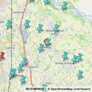 Mappa Via Don Angelo, 31052 Maserada sul Piave TV, Italia (3.153)