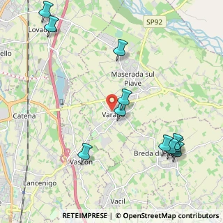 Mappa Via Don Angelo, 31052 Maserada sul Piave TV, Italia (2.48727)