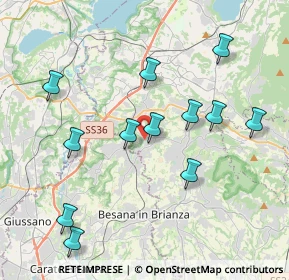 Mappa 23893 Cassago Brianza LC, Italia (4.0575)
