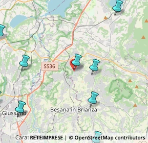 Mappa 23893 Cassago Brianza LC, Italia (7.589)
