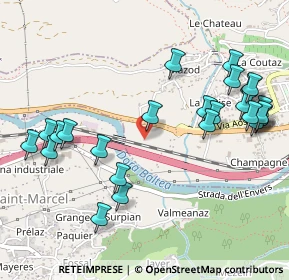 Mappa Fraz. Les Iles, 11020 Nus AO, Italia (0.596)