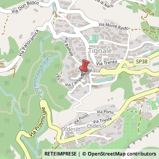 Mappa Via Campello, 1, 25080 Tignale, Brescia (Lombardia)