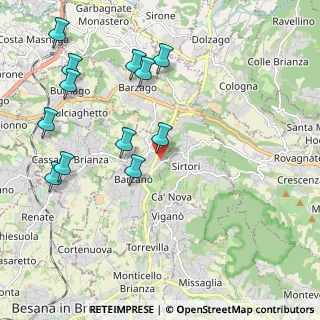 Mappa 23891, 23891 Barzanò LC, Italia (2.33583)