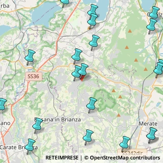 Mappa 23891, 23891 Barzanò LC, Italia (6.5135)