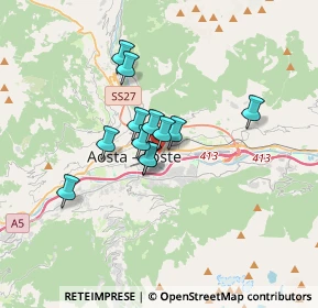 Mappa Via Clavalitè, 11100 Aosta AO, Italia (2.26417)