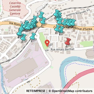 Mappa Piazza Battaglione Cervino Place Bataillon Cervin, 11100 Aosta AO, Italia (0.28214)