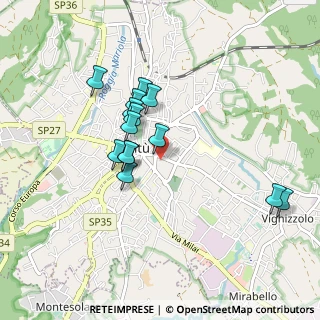 Mappa Via Cesare Battisti, 22063 Cantù CO, Italia (0.76857)