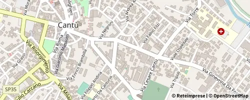 Mappa Cantù