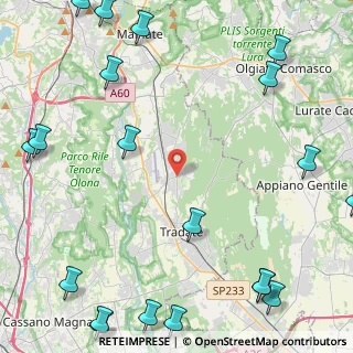Mappa Piazza Lamperti Arcangelo, 21040 Venegono Inferiore VA, Italia (7.0515)