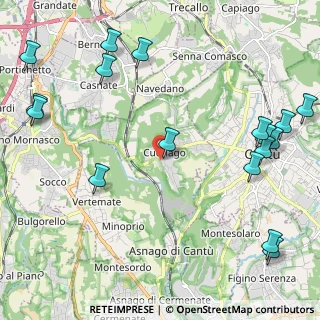 Mappa Via ai Ronchi, 22060 Cucciago CO, Italia (2.92941)