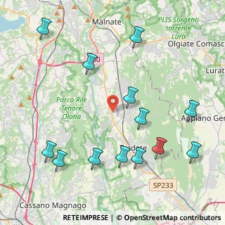 Mappa Via Privata Ingegnere Paolo Foresio, 21040 Venegono Inferiore VA, Italia (4.90769)