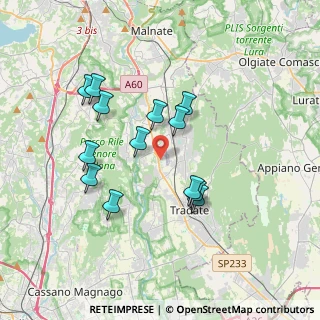 Mappa Via Privata Ingegnere Paolo Foresio, 21040 Venegono Inferiore VA, Italia (3.26692)
