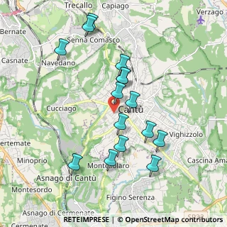 Mappa Via Marco Polo, 22063 Cantù CO, Italia (1.81933)