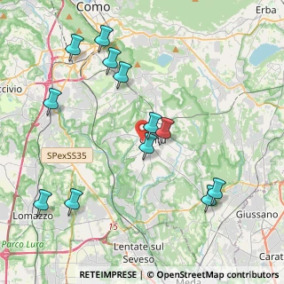Mappa Via Marco Polo, 22063 Cantù CO, Italia (4.5325)