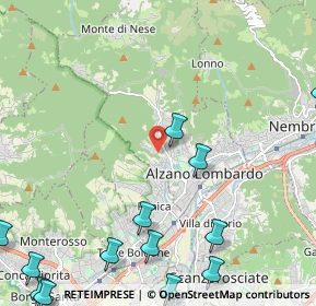 Mappa Via Gustinelli, 24022 Alzano Lombardo BG, Italia (3.28077)