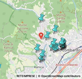 Mappa Via Gustinelli, 24022 Alzano Lombardo BG, Italia (0.894)