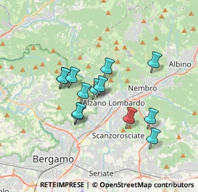 Mappa Via Gustinelli, 24022 Alzano Lombardo BG, Italia (2.79462)