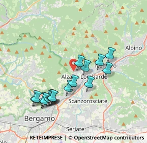 Mappa Via Gustinelli, 24022 Alzano Lombardo BG, Italia (3.64059)