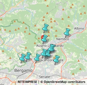 Mappa Via Gustinelli, 24022 Alzano Lombardo BG, Italia (3.15083)