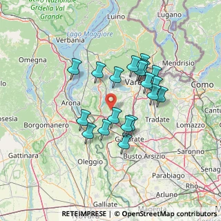 Mappa Via Varese, 21029 Vergiate VA, Italia (11.69)