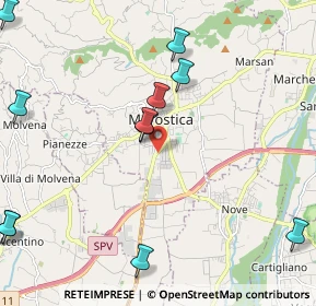 Mappa Via Colonnello Scremin, 36063 Marostica VI, Italia (2.73)