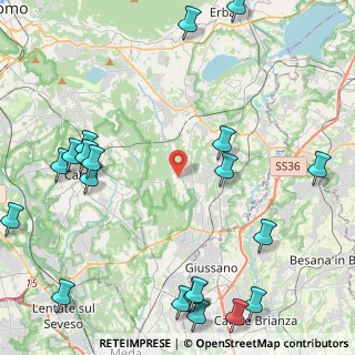 Mappa Via Monviso, 22040 Brenna CO, Italia (6.034)