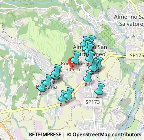 Mappa Via Montale Eugenio, 24030 Almenno San Bartolomeo BG, Italia (0.6385)