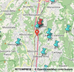 Mappa Via Varese, 21041 Albizzate VA, Italia (2.872)